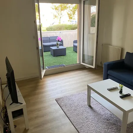 Logement Entier Chambre+Salon + Jardin & Terrasse Les Ulis Exterior foto